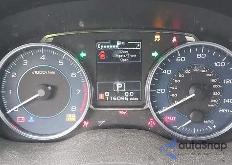 2015 Subaru Xv Crosstrek 2.0I Limited from USA, damaged, VIN JF2GPAPC0F8209234